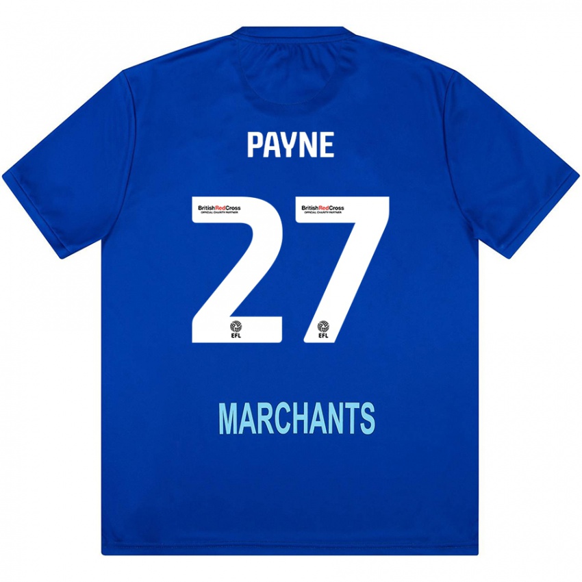 Niño Camiseta Lewis Payne #27 Verde 2ª Equipación 2024/25 La Camisa Argentina