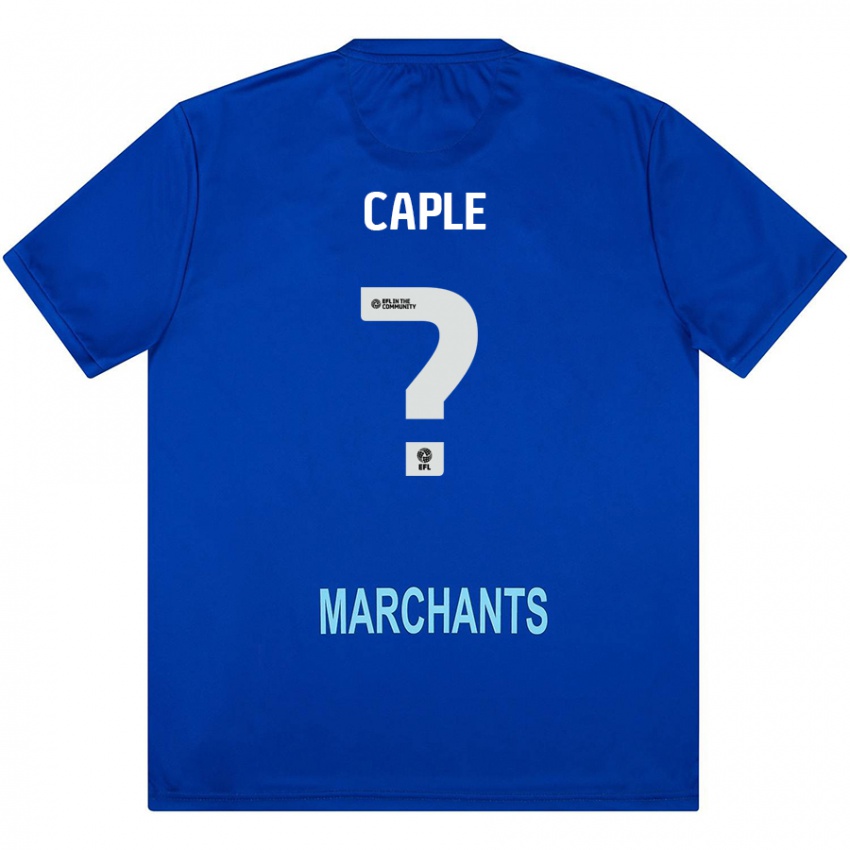 Niño Camiseta Charlie Caple #0 Verde 2ª Equipación 2024/25 La Camisa Argentina