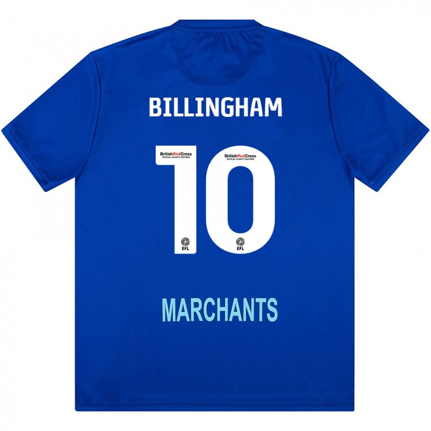 Niño Camiseta Lily Billingham #10 Verde 2ª Equipación 2024/25 La Camisa Argentina