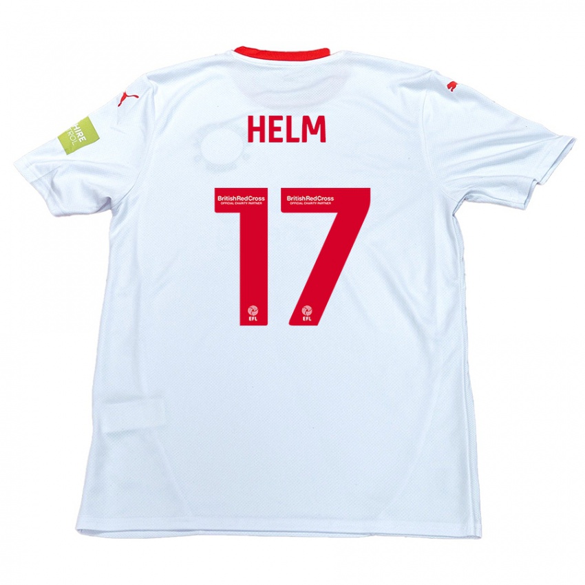 Niño Camiseta Mark Helm #17 Blanco 2ª Equipación 2024/25 La Camisa Argentina