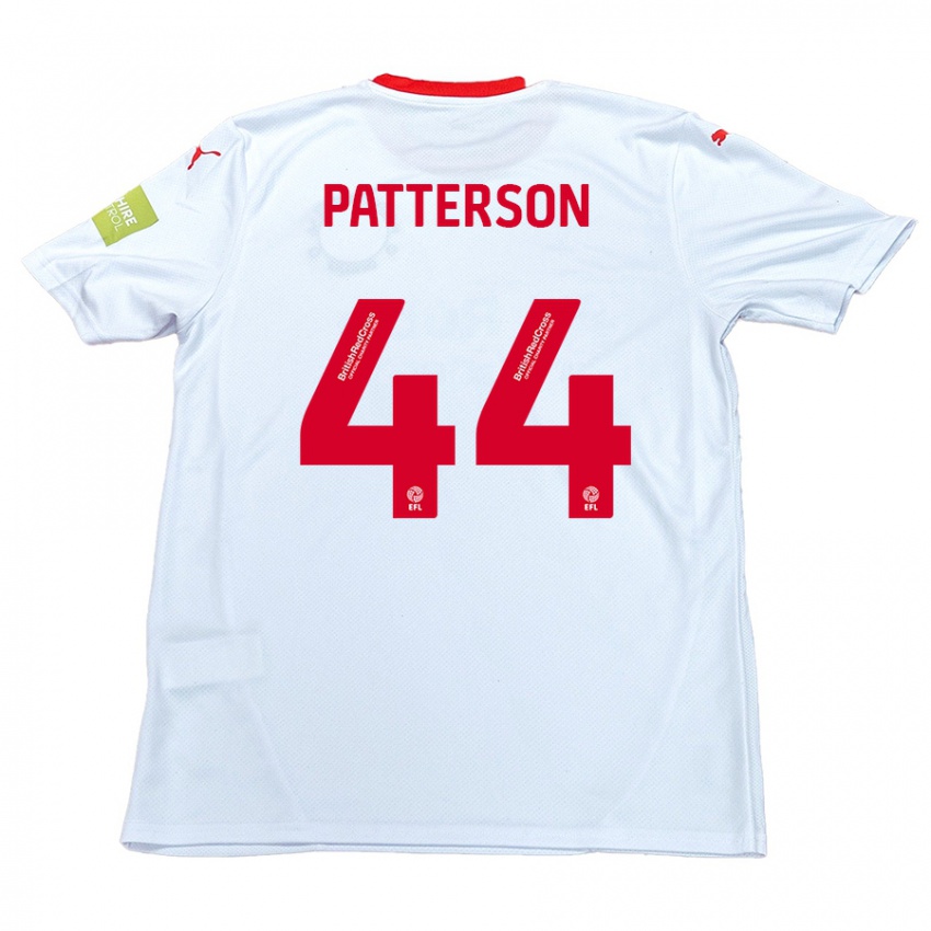 Niño Camiseta Phoenix Patterson #44 Blanco 2ª Equipación 2024/25 La Camisa Argentina