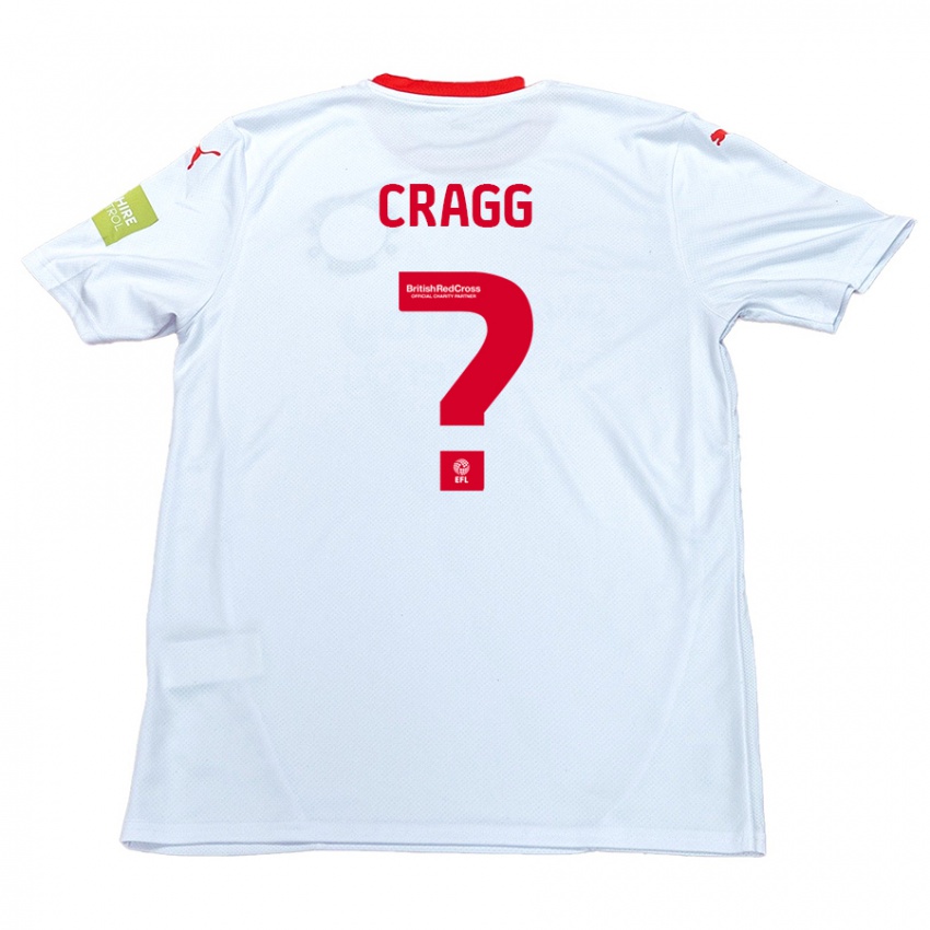 Niño Camiseta Rio Cragg #0 Blanco 2ª Equipación 2024/25 La Camisa Argentina