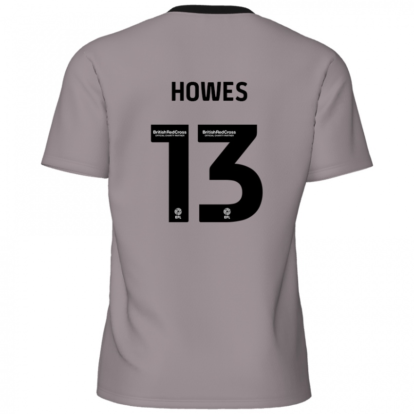 Niño Camiseta Sam Howes #13 Gris 2ª Equipación 2024/25 La Camisa Argentina