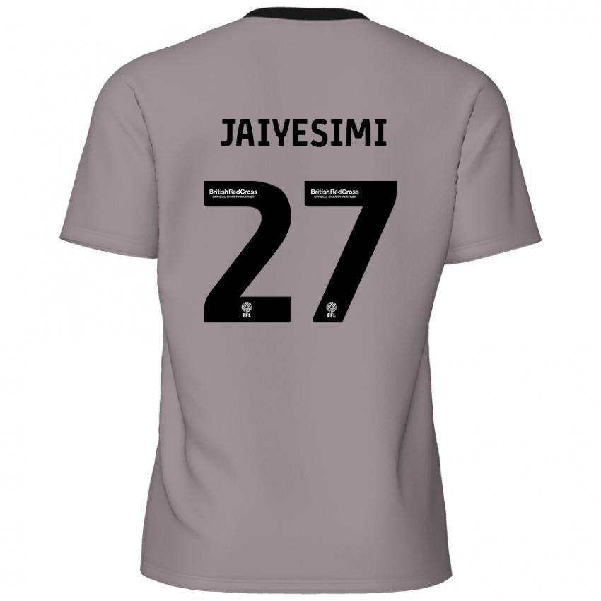 Niño Camiseta Diallang Jaiyesimi #27 Gris 2ª Equipación 2024/25 La Camisa Argentina