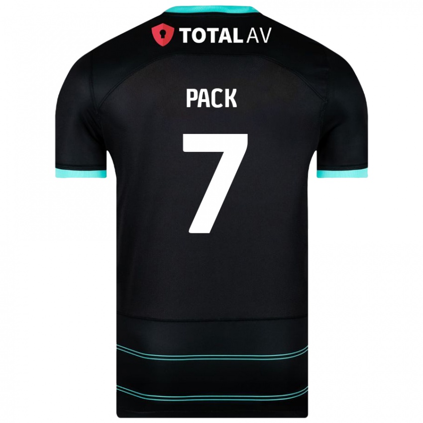 Niño Camiseta Marlon Pack #7 Negro 2ª Equipación 2024/25 La Camisa Argentina