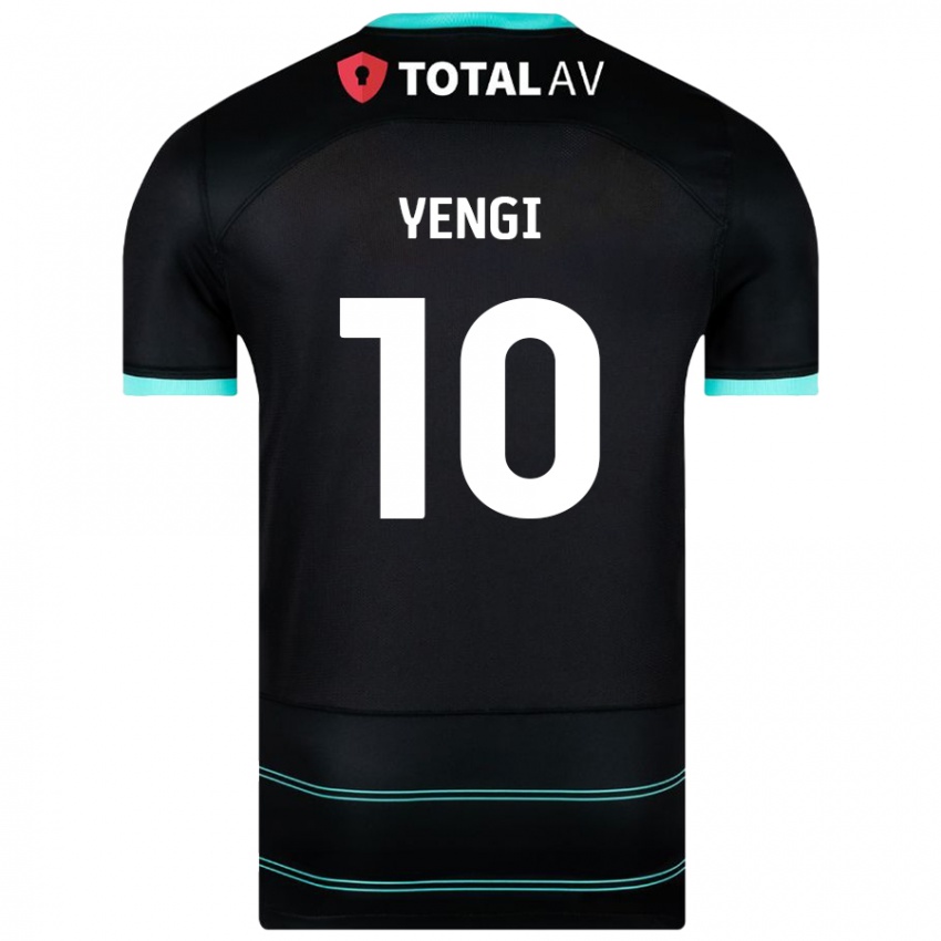 Niño Camiseta Kusini Yengi #10 Negro 2ª Equipación 2024/25 La Camisa Argentina