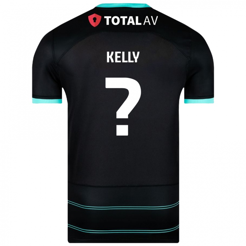 Niño Camiseta Liam Kelly #0 Negro 2ª Equipación 2024/25 La Camisa Argentina