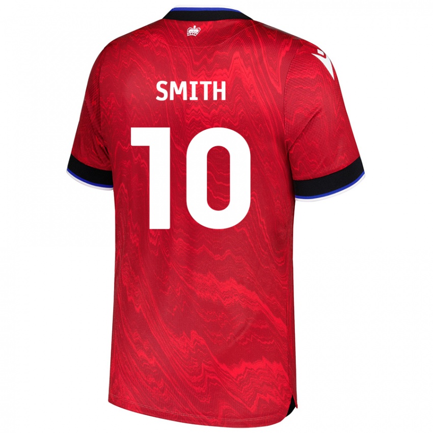 Niño Camiseta Sam Smith #10 Rojo Negro 2ª Equipación 2024/25 La Camisa Argentina