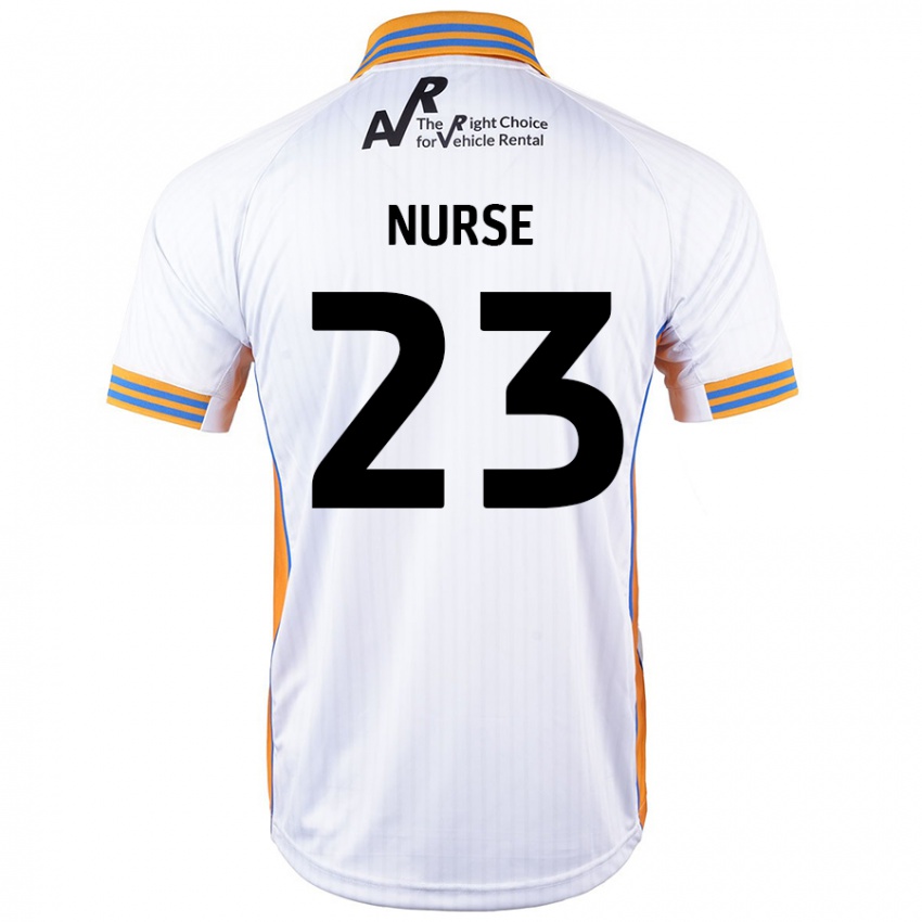 Niño Camiseta George Nurse #23 Blanco 2ª Equipación 2024/25 La Camisa Argentina