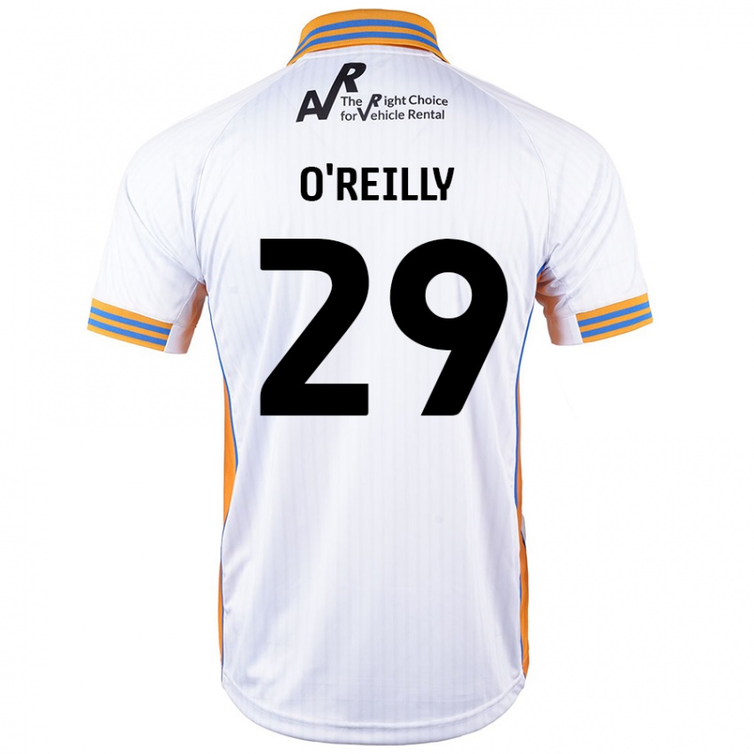 Niño Camiseta Tommi O'reilly #29 Blanco 2ª Equipación 2024/25 La Camisa Argentina