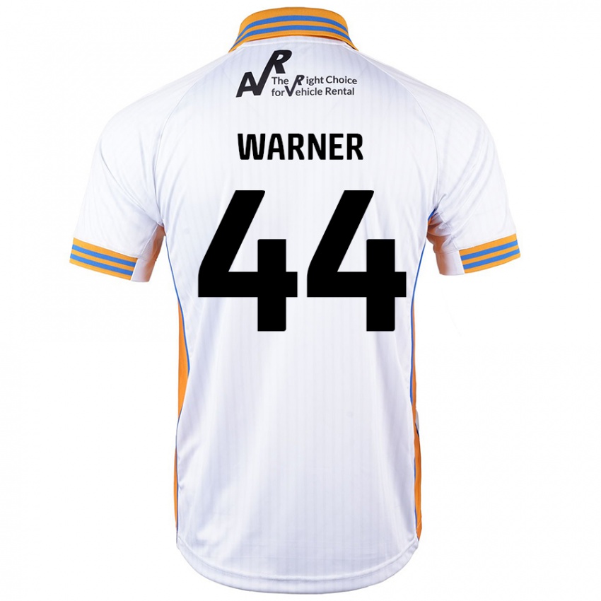 Niño Camiseta James Warner #44 Blanco 2ª Equipación 2024/25 La Camisa Argentina