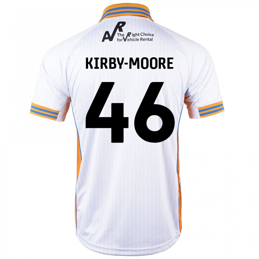 Niño Camiseta Harvey Kirby-Moore #46 Blanco 2ª Equipación 2024/25 La Camisa Argentina