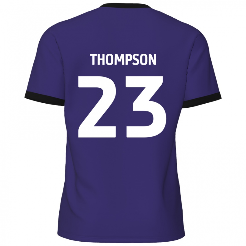 Niño Camiseta Louis Thompson #23 Púrpura 2ª Equipación 2024/25 La Camisa Argentina