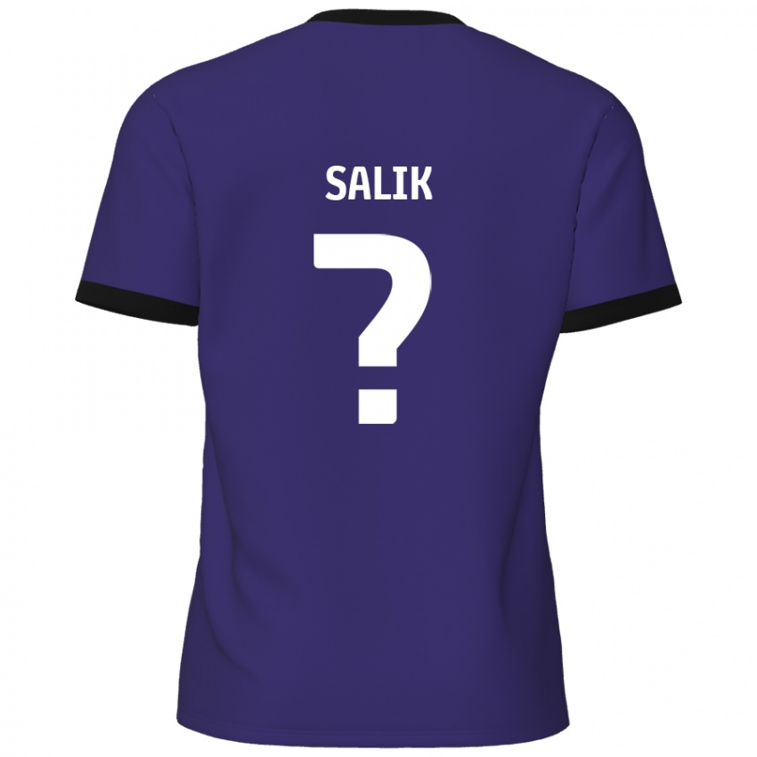 Niño Camiseta Tanil Salik #0 Púrpura 2ª Equipación 2024/25 La Camisa Argentina