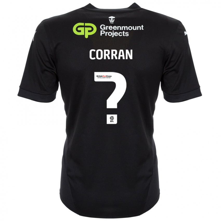 Niño Camiseta Matthew Corran #0 Negro 2ª Equipación 2024/25 La Camisa Argentina