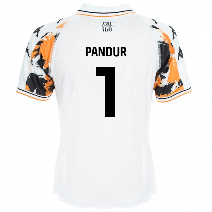 Niño Camiseta Ivor Pandur #1 Blanco 2ª Equipación 2024/25 La Camisa Argentina