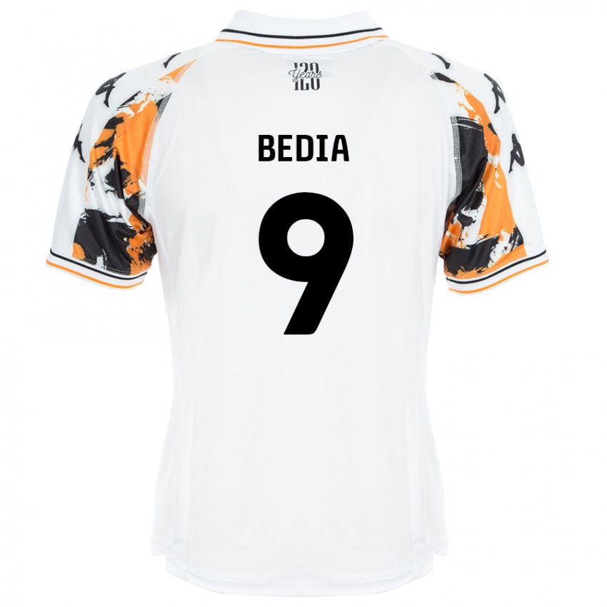 Niño Camiseta Chris Bedia #9 Blanco 2ª Equipación 2024/25 La Camisa Argentina