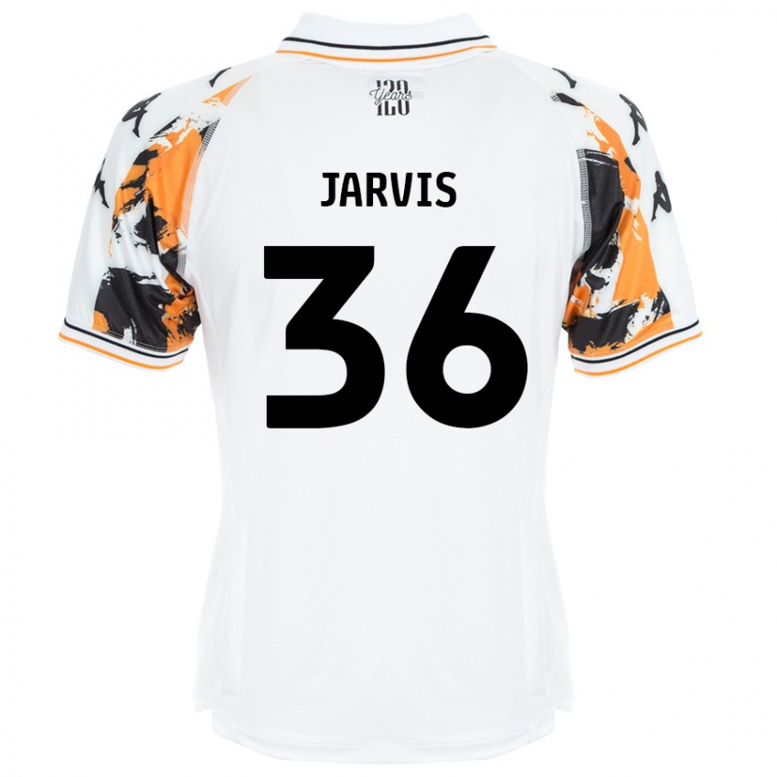 Niño Camiseta Will Jarvis #36 Blanco 2ª Equipación 2024/25 La Camisa Argentina