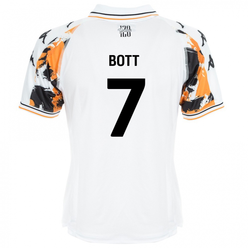 Niño Camiseta Liberty Bott #7 Blanco 2ª Equipación 2024/25 La Camisa Argentina