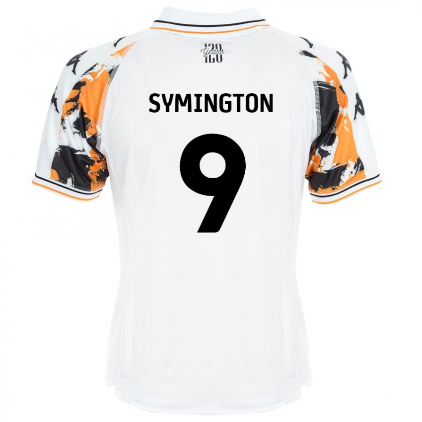 Niño Camiseta Jo Symington #9 Blanco 2ª Equipación 2024/25 La Camisa Argentina