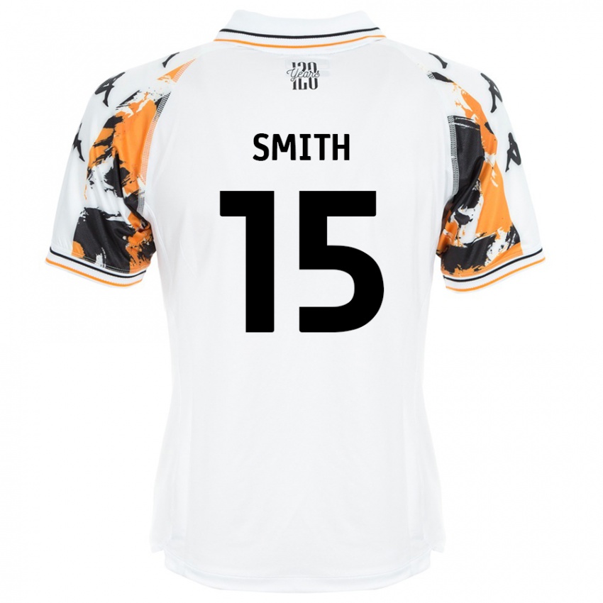 Niño Camiseta Suey Smith #15 Blanco 2ª Equipación 2024/25 La Camisa Argentina