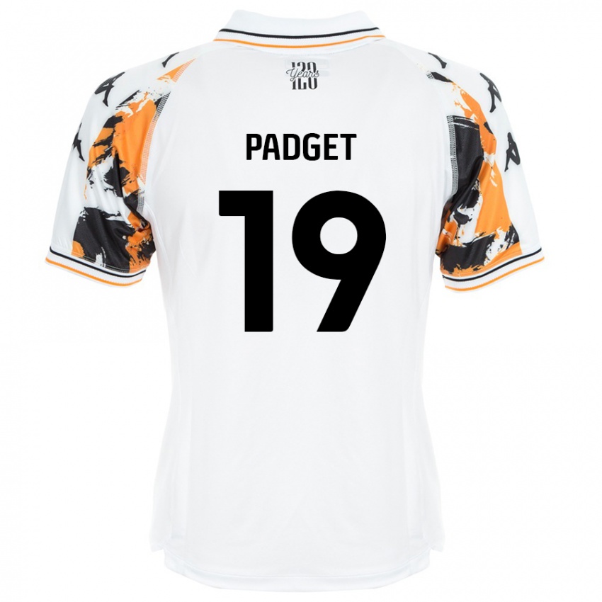 Niño Camiseta Bethany Padget #19 Blanco 2ª Equipación 2024/25 La Camisa Argentina