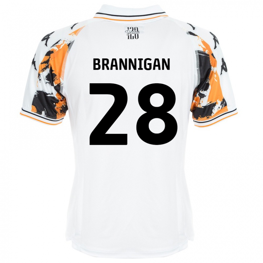 Niño Camiseta Aoife Brannigan #28 Blanco 2ª Equipación 2024/25 La Camisa Argentina