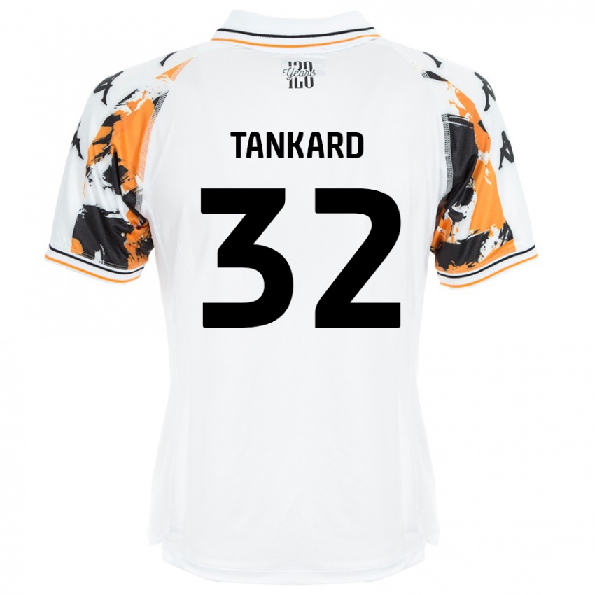 Niño Camiseta Lily Tankard #32 Blanco 2ª Equipación 2024/25 La Camisa Argentina