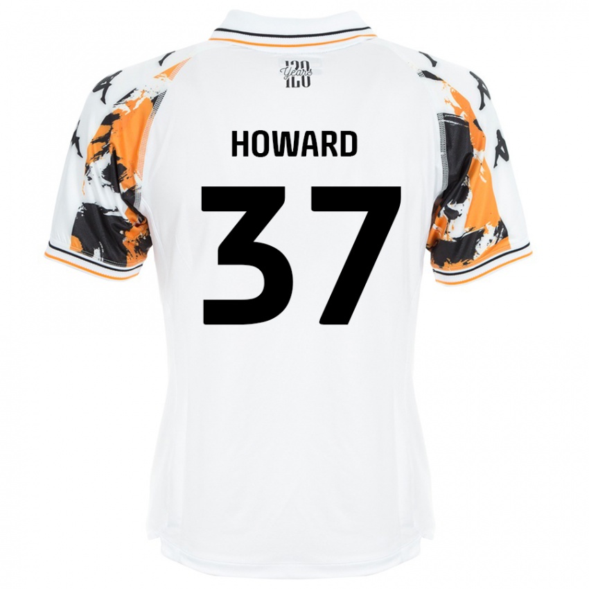 Niño Camiseta Scarlet Howard #37 Blanco 2ª Equipación 2024/25 La Camisa Argentina