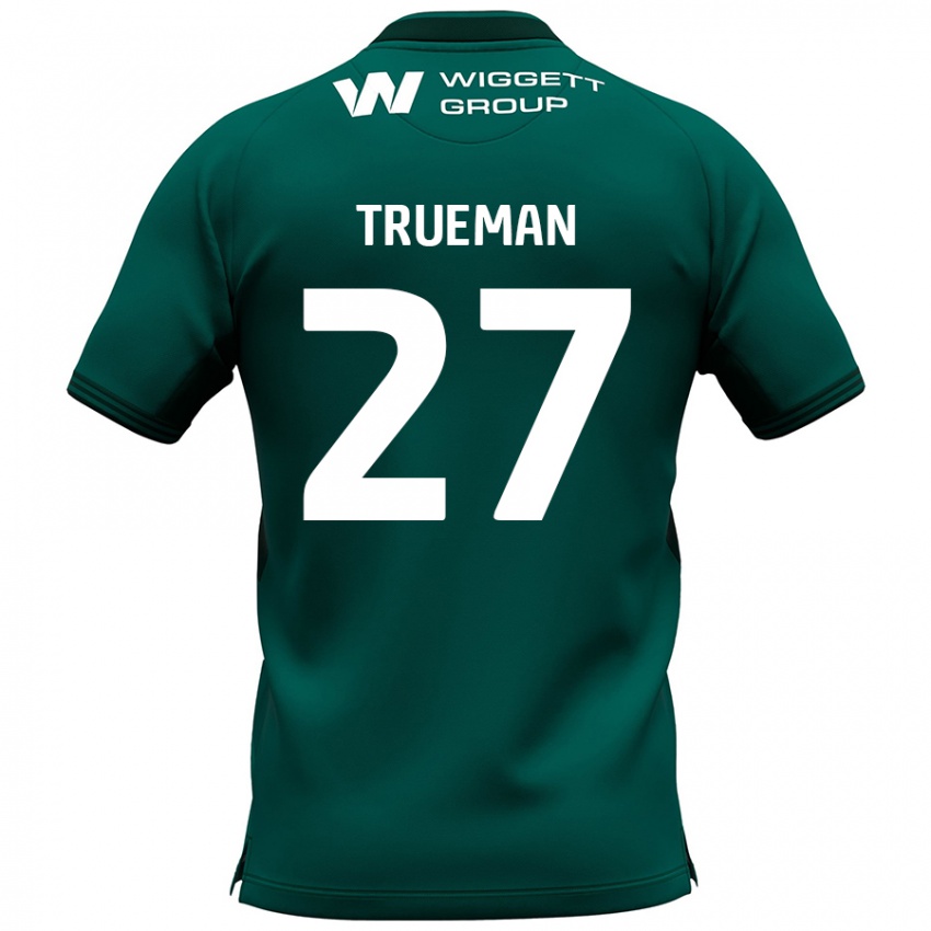 Niño Camiseta Connal Trueman #27 Verde 2ª Equipación 2024/25 La Camisa Argentina