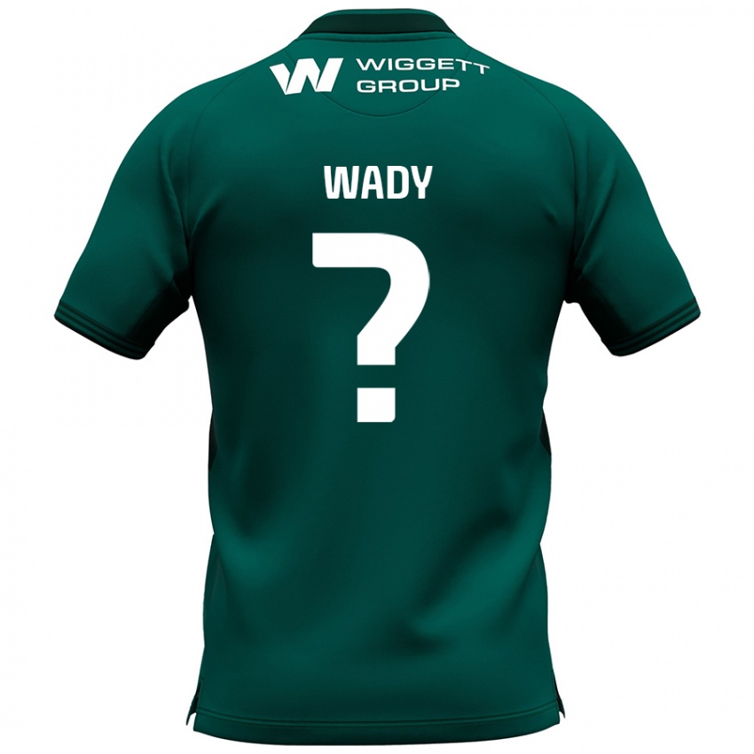 Niño Camiseta Ethan Wady #0 Verde 2ª Equipación 2024/25 La Camisa Argentina