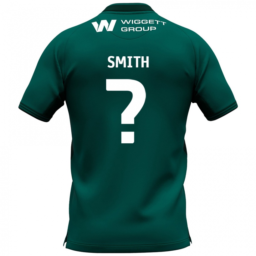 Niño Camiseta Kyle Smith #0 Verde 2ª Equipación 2024/25 La Camisa Argentina