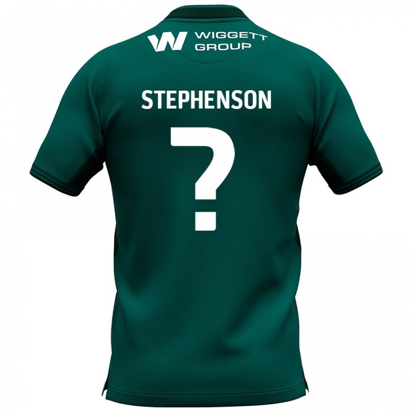 Niño Camiseta Joshua Stephenson #0 Verde 2ª Equipación 2024/25 La Camisa Argentina