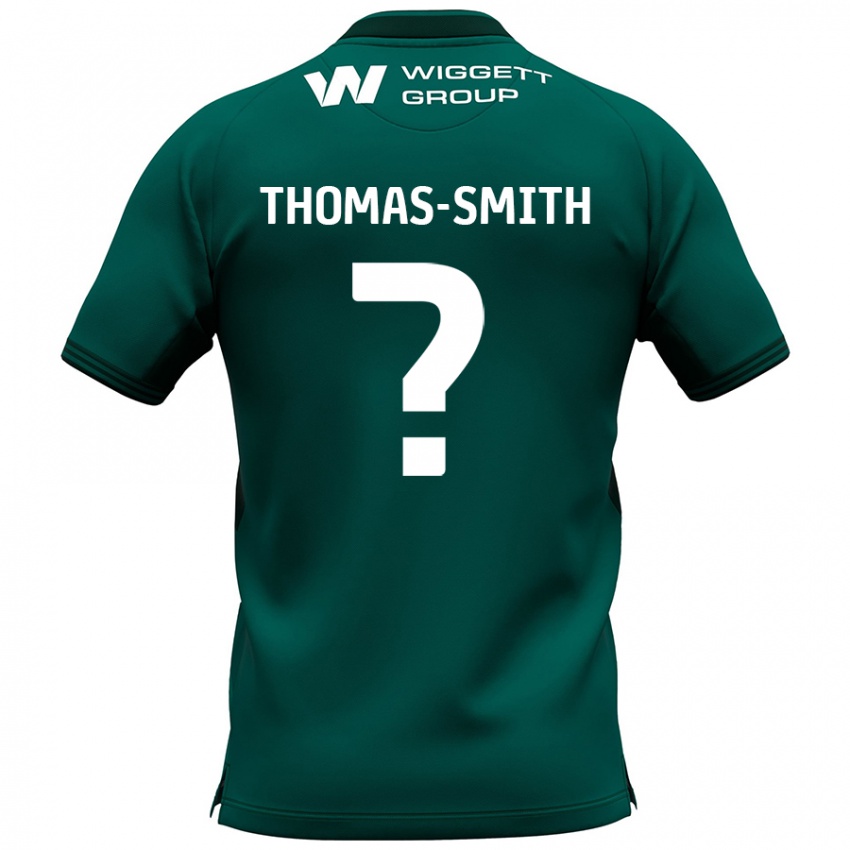 Niño Camiseta Jaydon Thomas-Smith #0 Verde 2ª Equipación 2024/25 La Camisa Argentina