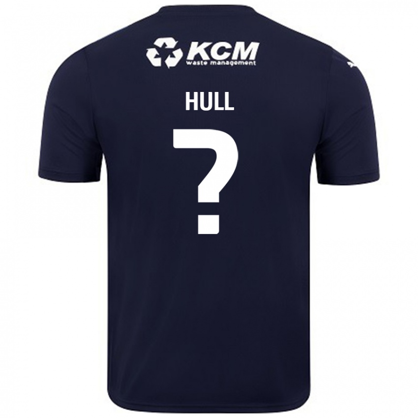 Niño Camiseta Jake Hull #0 Azul Marino 2ª Equipación 2024/25 La Camisa Argentina