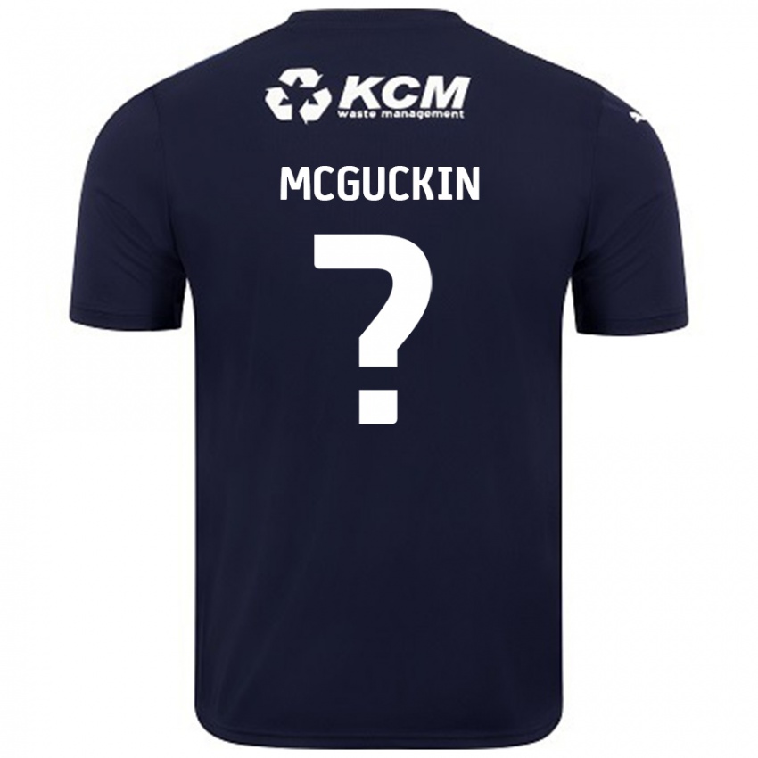 Niño Camiseta Ciaran Mcguckin #0 Azul Marino 2ª Equipación 2024/25 La Camisa Argentina