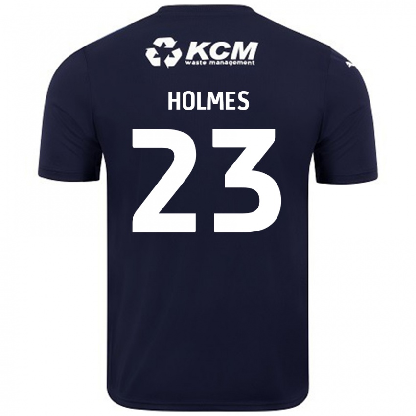 Niño Camiseta Jack Holmes #23 Azul Marino 2ª Equipación 2024/25 La Camisa Argentina