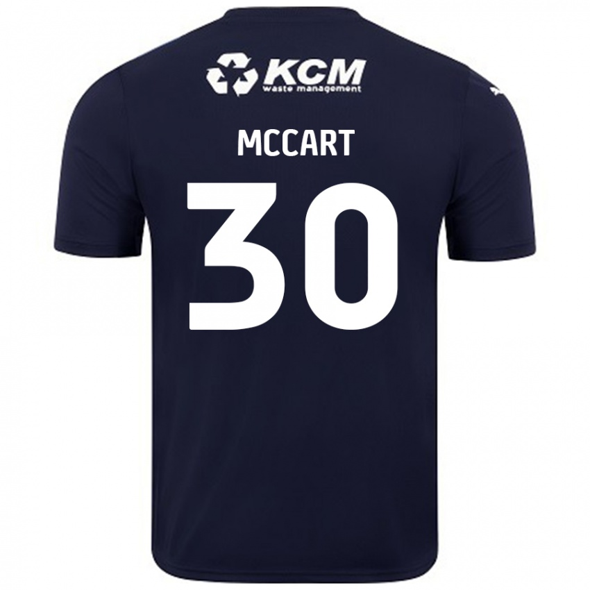 Niño Camiseta Jamie Mccart #30 Azul Marino 2ª Equipación 2024/25 La Camisa Argentina