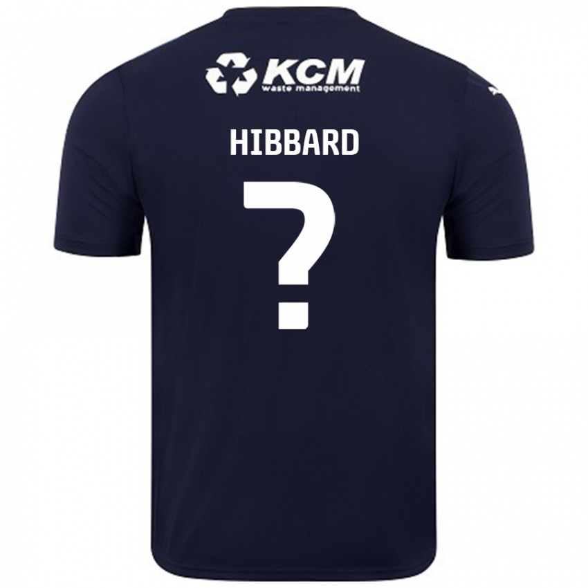 Niño Camiseta Zac Hibbard #0 Azul Marino 2ª Equipación 2024/25 La Camisa Argentina