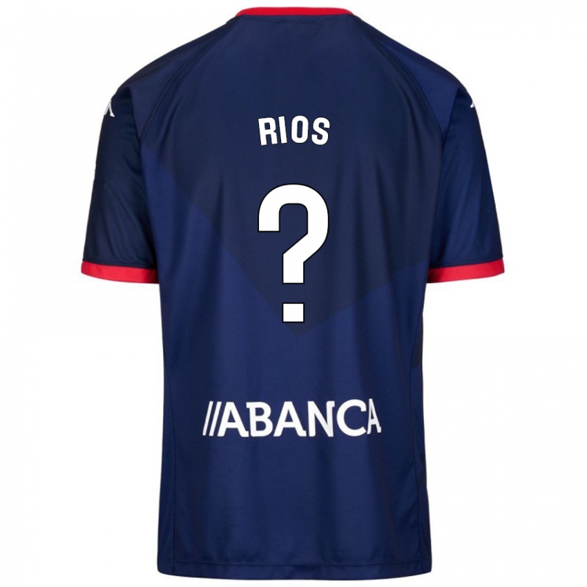 Niño Camiseta Hugo Rios #0 Azul Marino 2ª Equipación 2024/25 La Camisa Argentina