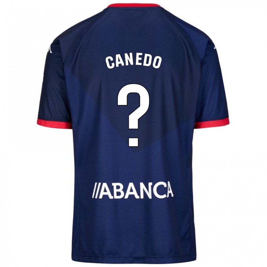 Niño Camiseta Damián Canedo #0 Azul Marino 2ª Equipación 2024/25 La Camisa Argentina