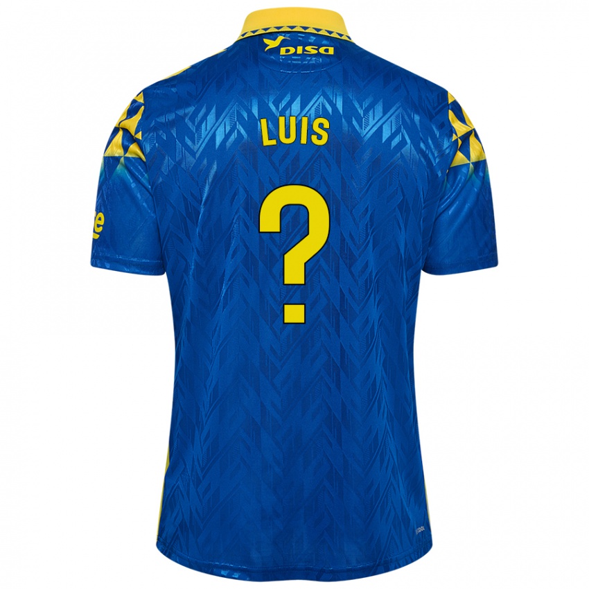 Niño Camiseta Ryan Luis #0 Azul Amarillo 2ª Equipación 2024/25 La Camisa Argentina