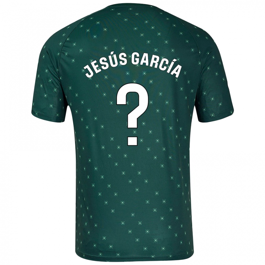 Niño Camiseta Jesús García #0 Verde Oscuro 2ª Equipación 2024/25 La Camisa Argentina