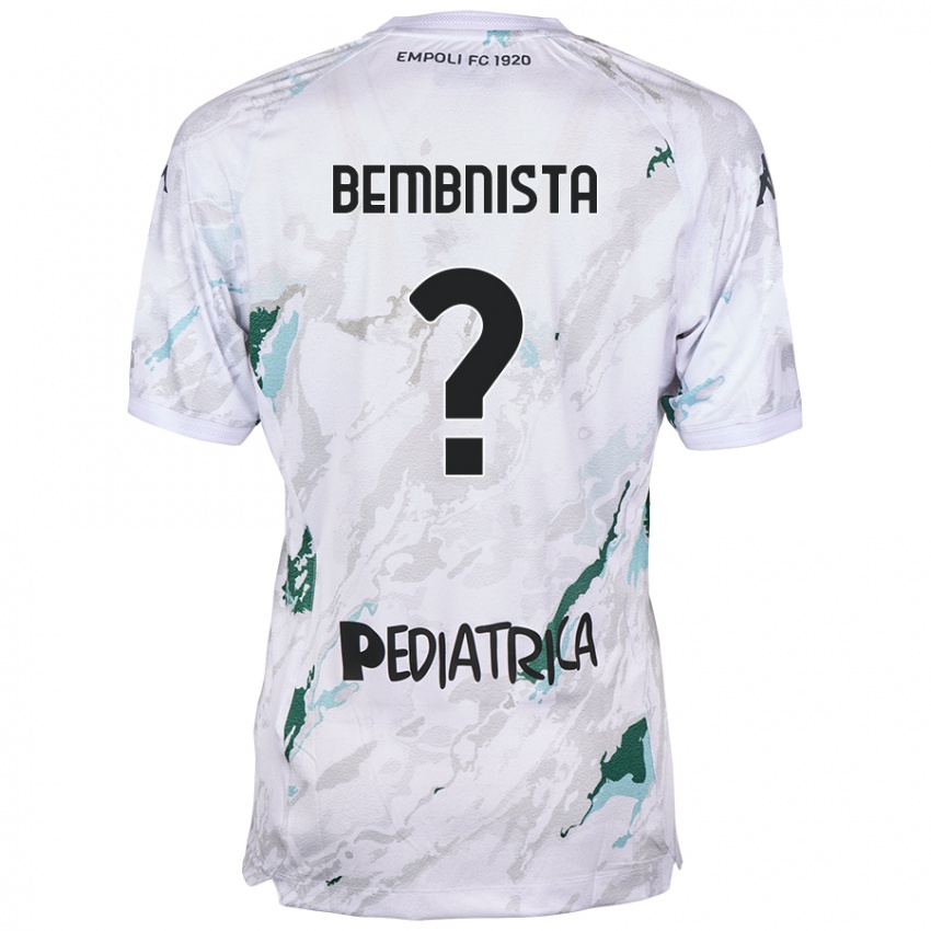 Niño Camiseta Dawid Bembnista #0 Gris 2ª Equipación 2024/25 La Camisa Argentina