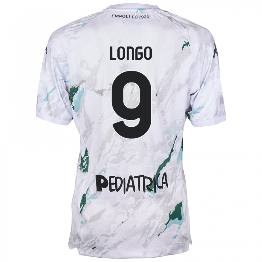 Niño Camiseta Mattia Longo #9 Gris 2ª Equipación 2024/25 La Camisa Argentina