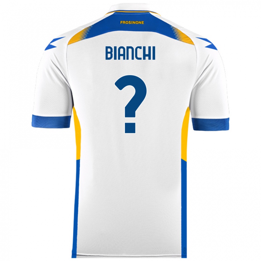 Niño Camiseta Cristian Bianchi #0 Blanco 2ª Equipación 2024/25 La Camisa Argentina