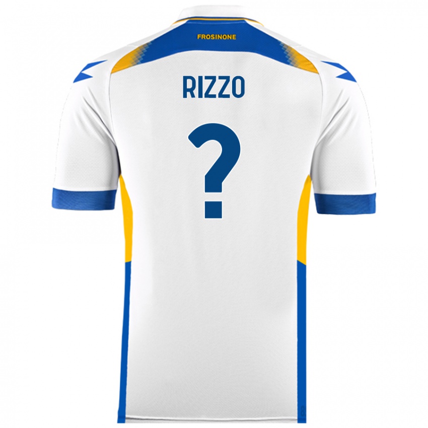 Niño Camiseta Cristiano Rizzo #0 Blanco 2ª Equipación 2024/25 La Camisa Argentina