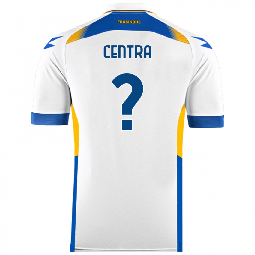 Niño Camiseta Francesco Centra #0 Blanco 2ª Equipación 2024/25 La Camisa Argentina