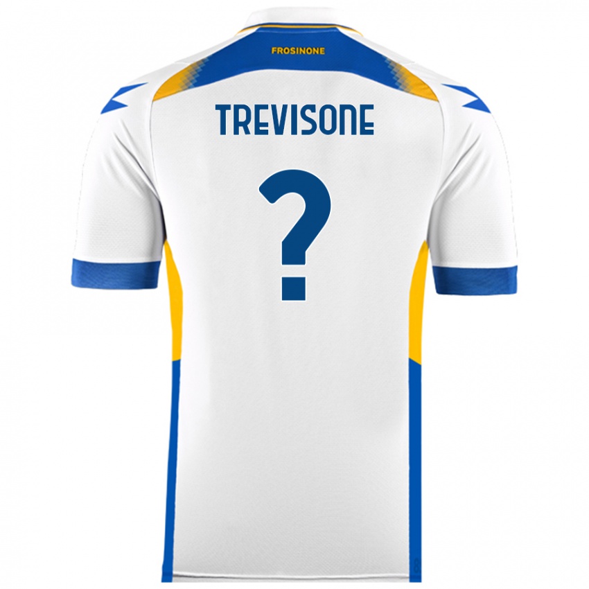 Niño Camiseta Gianmarco Trevisone #0 Blanco 2ª Equipación 2024/25 La Camisa Argentina