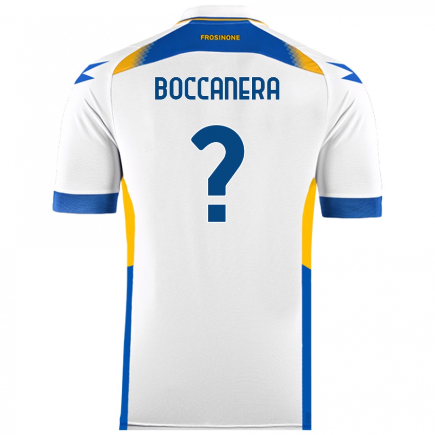 Niño Camiseta Alessio Boccanera #0 Blanco 2ª Equipación 2024/25 La Camisa Argentina